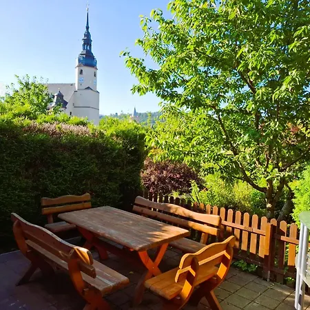 דירה Schlossblick Im Zschopauer Herzen *