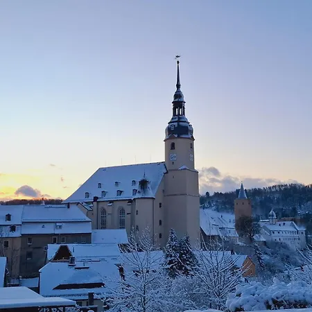 Schlossblick Im Zschopauer Herzen * Zschopau
